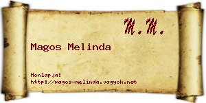 Magos Melinda névjegykártya
